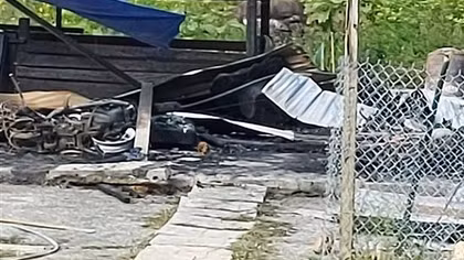 Cháy nhà trong đêm, 2 vợ chồng tử vong