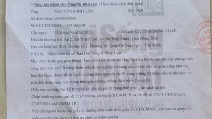 Khởi tố nhóm làm giả giấy tờ giả