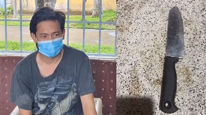 Mang dao chém Công an khi bị phát hiện leo rào vào khu phong tỏa thăm bạn gái