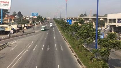 Người dân đi hoặc đến TP Hồ Chí Minh đăng ký trên trang web của Sở GTVT