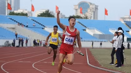 VĐV Công an nhân dân vô địch điền kinh 5 năm liên tiếp