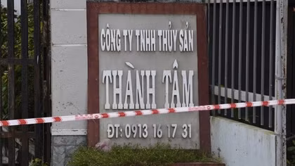 Khởi tố vụ án làm lây lan dịch bệnh tại công ty thủy sản ở Cà Mau