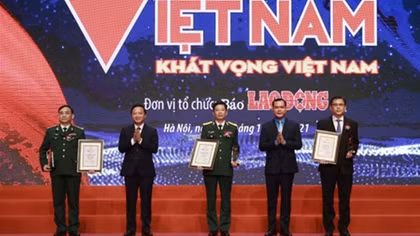 Tôn vinh 9 tập thể, cá nhân đại diện cho Khát vọng Việt Nam 2021