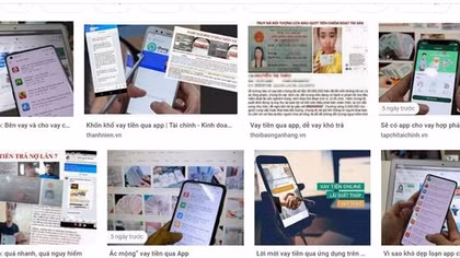 Khuyến cáo người dân cảnh giác với các “App” vay tiền trên mạng