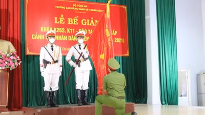 Bế giảng khóa K26S và K11S của Cao đẳng CSND II