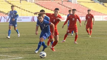 U23 Việt Nam vất vả thắng 1-0 U23 Đài Loan (Trung Quốc)