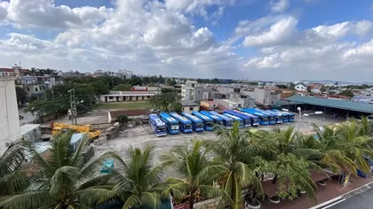 Thông tin thêm vụ bến xe khách Thượng lý bị "cưỡng chế" trong đêm