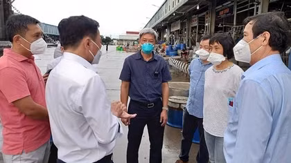 Đảm bảo phòng, chống dịch tại các chợ đầu mối ở TP Hồ Chí Minh