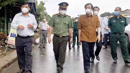 Công an tỉnh An Giang dồn lực dập dịch ở huyện biên giới An Phú