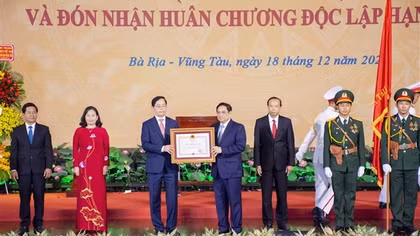 Kỷ niệm trọng thể 30 năm thành lập tỉnh Bà Rịa-Vũng Tàu