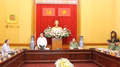 Đảng bộ Công an Trung ương mẫu mực và nêu gương trong công tác xây dựng Đảng