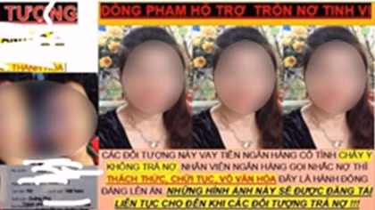 Trẻ nhỏ bị bêu xấu lên mạng vì người lớn vay tiền qua app “đen”