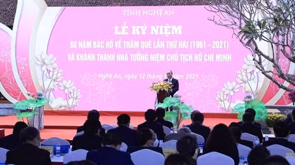 Nghệ An phát huy những di sản Hồ Chí Minh trên chính quê hương của Người