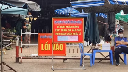 Số ca mắc COVID-19 mới liên quan chợ đầu mối Hòa Cường lên hơn 100 ca trong ngày