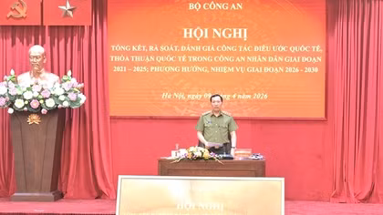 Tổng kết, rà soát, đánh giá công tác điều ước quốc tế, thoả thuận quốc tế trong Công an nhân dân giai đoạn 2021-2025