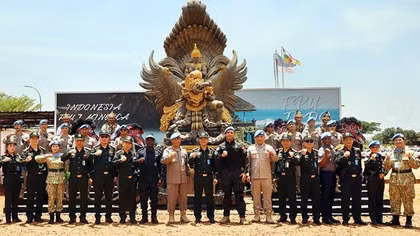 Thứ trưởng Phạm Thế Tùng thăm và làm việc với Đơn vị Cảnh sát Indonesia và Đơn vị Phản ứng nhanh Bhutan