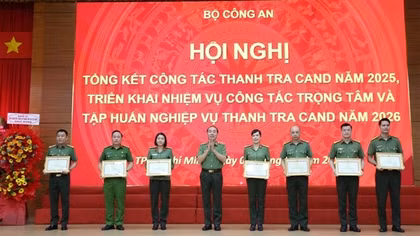 Xây dựng Thanh tra CAND “then chốt của then chốt” thật sự trong sạch, vững mạnh