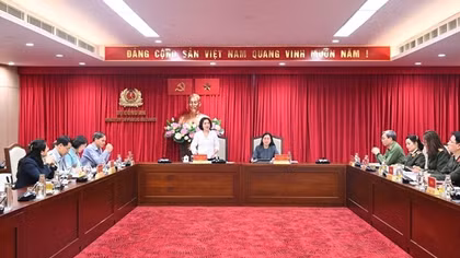 Đoàn kiểm tra, giám sát số 04 của Bộ Chính trị làm việc với Đảng bộ Công an Trung ương