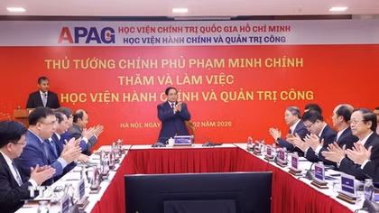 Quản trị hành chính công giữ vị trí bản lề trong toàn bộ tiến trình phát triển
