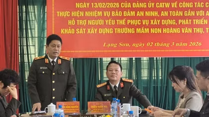 Rà soát triển khai Kế hoạch 22 và khảo sát xây Trường Mầm non Hoàng Văn Thụ