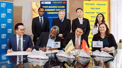 Nam A Bank gia nhập mạng lới tài trợ thương mại toàn cầu