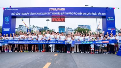 2.000 người chạy hưởng ứng Chiến dịch Giờ Trái đất