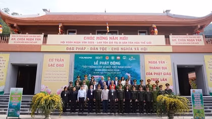 Cục Đào tạo, Bộ Công an phát động “Tết trồng cây vì một Việt Nam xanh" năm 2026