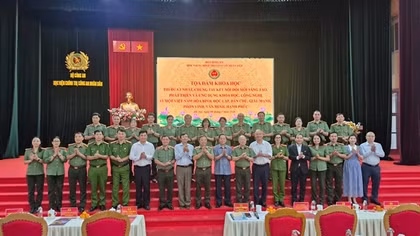 Đưa khoa học công nghệ, đổi mới sáng tạo thành động lực nâng cao hiệu quả công tác Công an