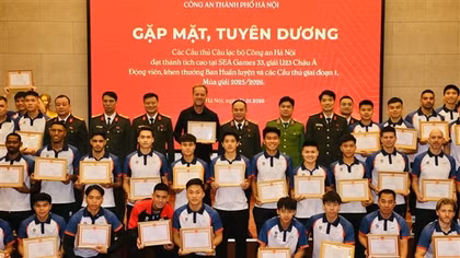 Mỗi trận đấu là nơi thể hiện bản lĩnh và ý chí của lực lượng Công an Thủ đô