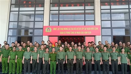 Xây dựng lực lượng CAND cách mạng, chính quy, tinh nhuệ và hiện đại