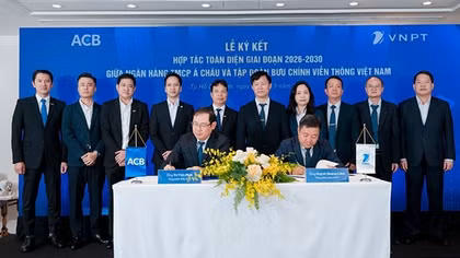 ACB và VNPT hợp tác toàn diện, mở rộng hệ sinh thái tài chính – công nghệ, thúc đẩy chuyển đổi số