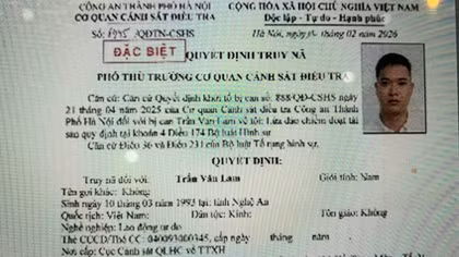 Truy nã đối tượng trong đường dây lừa đảo của Phó Đức Nam, Lê Khắc Ngọ