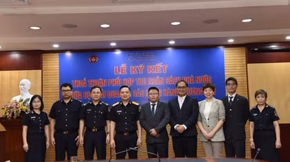 Hải quan ký kết phối hợp thu ngân sách với 4 ngân hàng thương mại