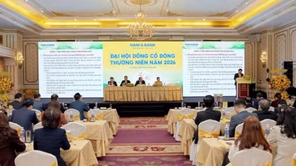 Nam A Bank tổ chức thành công Đại hội đồng cổ 2026: Sẵn sàng cho kỷ nguyên tăng trưởng mới