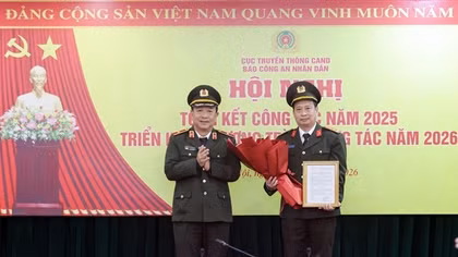 Đại tá Nguyễn Thanh Bình được phân công giữ chức Tổng Biên tập Báo Công an nhân dân
