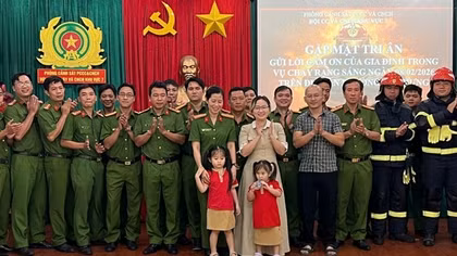 Bức thư từ gia đình nạn nhân vụ cháy và cuộc gặp gỡ đầy xúc động