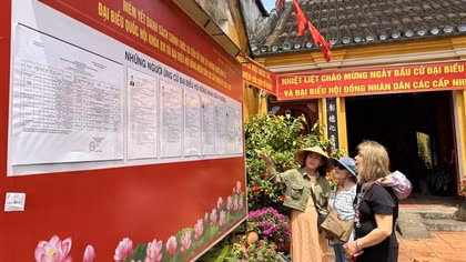 Giữ nhịp bình yên cho Ngày hội non sông ở đô thị di sản