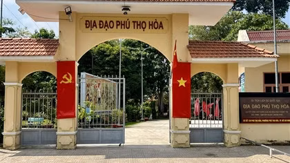 Địa đạo Phú Thọ Hòa, biểu tượng của ý chí kiên cường và nghệ thuật chiến tranh nhân dân