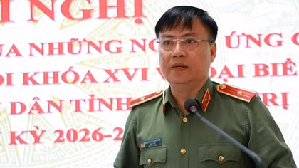 Thiếu tướng Nguyễn Thanh Liêm nêu 4 nhiệm vụ trọng tâm nếu trúng cử đại biểu Quốc hội