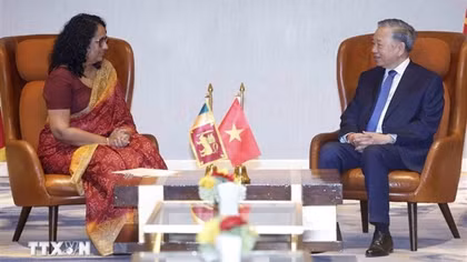 Việt Nam-Sri Lanka hướng tới mục tiêu kim ngạch thương mại 1 tỷ USD
