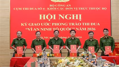 Các đơn vị Cụm thi đua số 4 bảo đảm đảm an ninh, trật tự ngay từ cơ sở