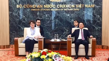 Tiếp tục đẩy mạnh hợp tác giữa Bộ Công an Việt Nam với các cơ quan thực thi pháp luật Đức