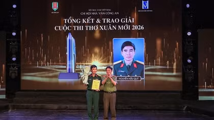 Nhà thơ Nguyễn Hữu Quý đoạt Giải Nhất Cuộc thi thơ “Xuân mới”