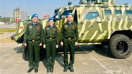 Gìn giữ hòa bình bằng bản lĩnh Công an nhân dân Việt Nam
