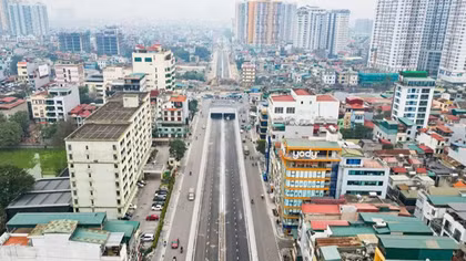 Hà Nội: Người dân được lưu thông qua hầm chui Kim Đồng-Giải phóng từ 10/2