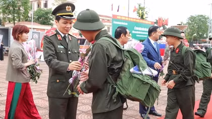 Nhiều đảng viên, công chức tỉnh Bắc Ninh xung phong thực hiện nghĩa vụ Công an nhân dân