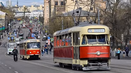 Moskva biến phố thành “bảo tàng sống” với triển lãm tàu điện cổ