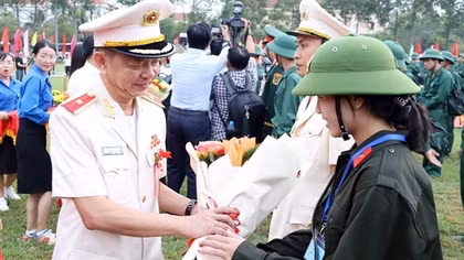 Rộn ràng ngày hội giao, nhận quân ở miền Tây Nam Bộ