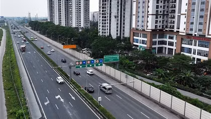 Ngày cuối nghỉ lễ, giao thông cửa ngõ phía Nam Thủ đô thông thoáng