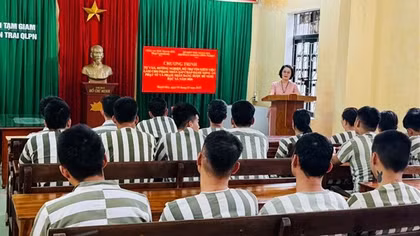 Chuẩn bị hành trang tái hòa nhập cho phạm nhân được đề nghị đặc xá